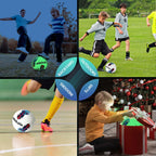 Adekale Soccer Balls Size 5,Glow In The Dark Official Size Soccer Ball,Indoor/Outdoor Light Up Training Ball With Pump And Needl
