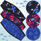 Skylety 3 Pieces Neoprene Mask Straps Cover Diving Mask Straps Neoprene Mask Dive Hair Protector Wrap For Dive And Snorkel Water