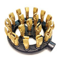Sunrise Kitchen Supply Commercial Use 18 Duck Tips Jet Burner, Natural Gas
