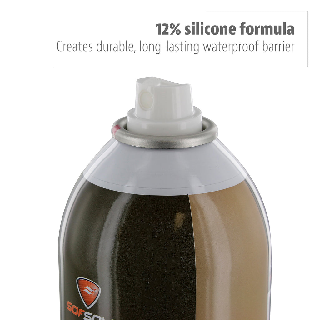 Sof Sole Silicone Waterproofer Spray For Boots,Tents And Outdoor Gear 12-Ounce