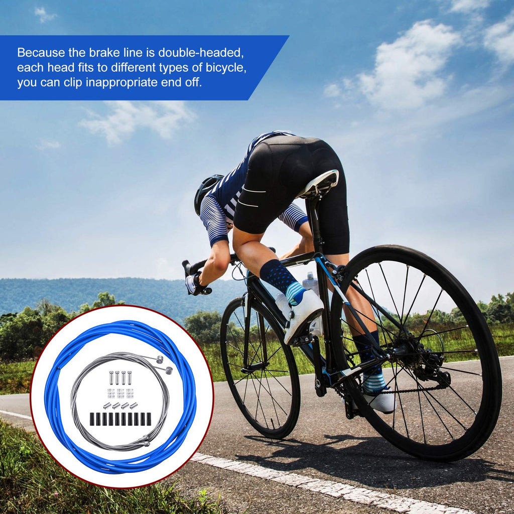 Universal Bicycle Transmission Line Bicycle Shift Derailleur Cable And Brake Cable Kit For Bicycle Mountain Road Bike Repair (Bl