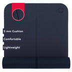 Manduka Begin Yoga Mat 68 - 5mm Cushioning | Comfortable, Lightweight & Reversible with Alignment Stripe | Budget-Friendly | 68 