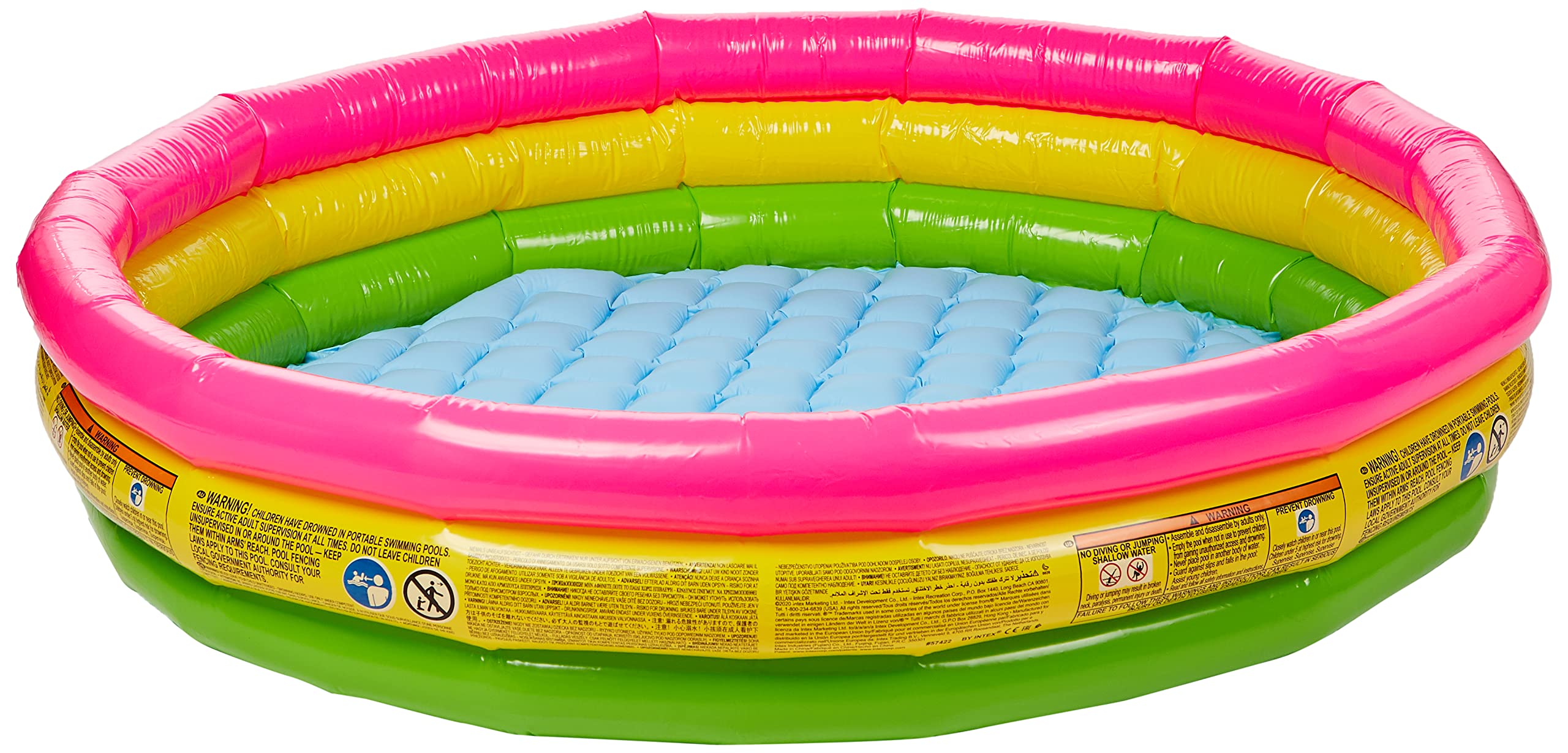 Intex Kiddie Pool - Kid'S Summer Sunset Glow Design - 58'' X 13''