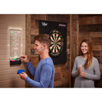 Viper Illumiscore Plus+ See-Through Illuminated Back-Lit Dry Erase Dart Scoreboard, Large (19.50'' L X 10.00'' W), Black