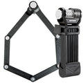 Kryptonite Keeper 585 Folding Combo Bike Lock, Compact High Security Anti-Theft Foldable Bicycle Lock with 4-Digit Resettable Co