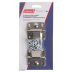 Coleman Replacement Cooler Hinges (2-Pack), Stainless Steel Hinges For Damaged Coleman Coolers, 2 Steel Hinges & 8 Mounting Scre