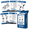 Dumbbell Exercise Cards - Fitness Playing Cards With Over 50 Dumbbell Workouts - 2.5 X 3.5 (Standard Playing Card Size)