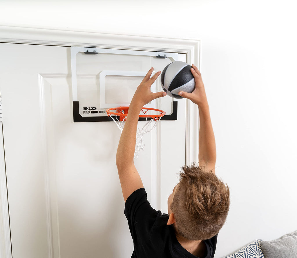 Sklz Pro Mini Hoop 5-Inch Foam Basketball, Blacksilver