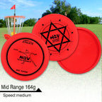 Nqv Disc Golf Set,Disc Golf Starter Set-6 Pack Driver, Mid-Range And Putter Discs With Disc Golf Bag For Outdoor And Backyard(Bl