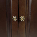 American Legend Traditional Dartboard Cabinet, Brown