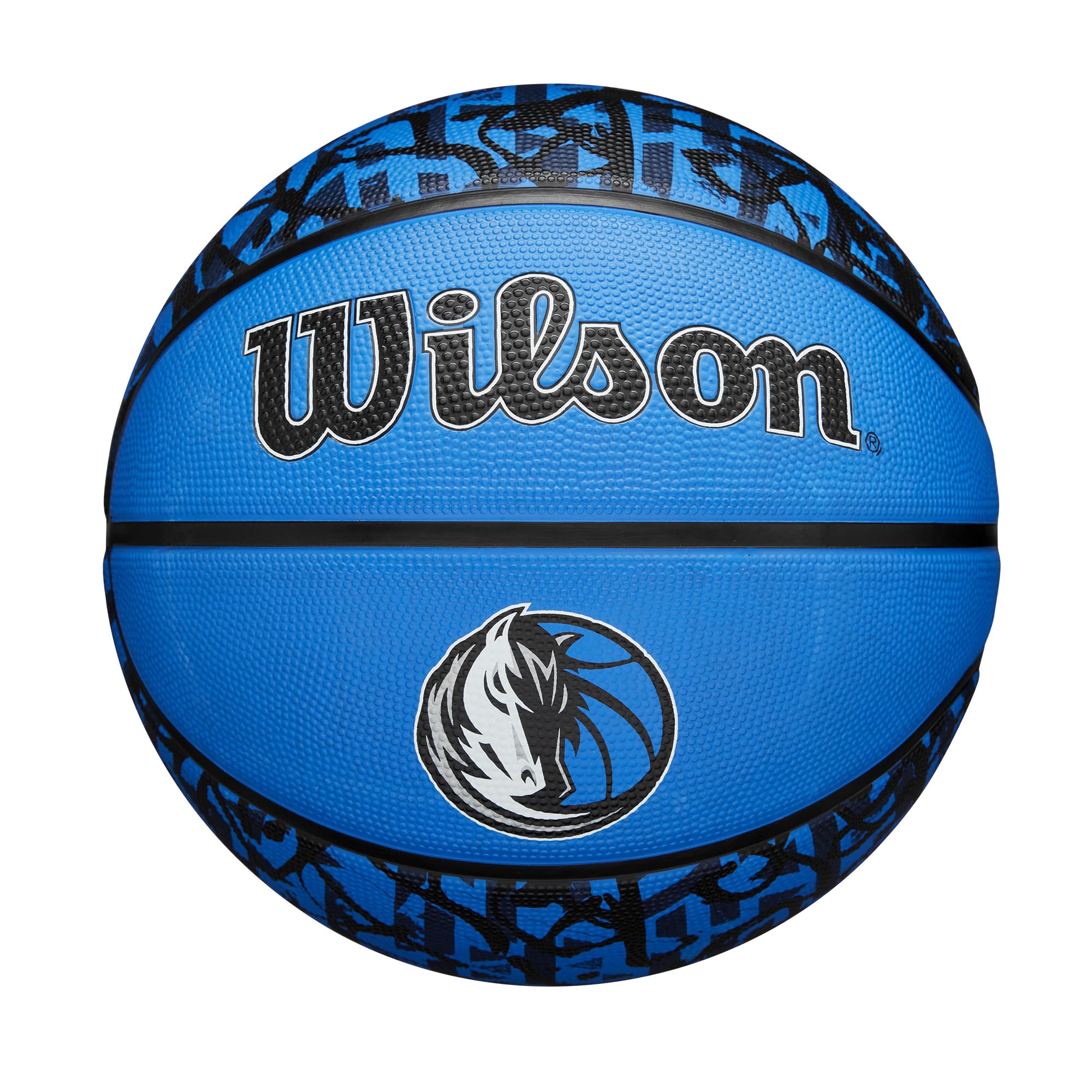 Wilson Nba Team Graffiti Basketball - Dallas Mavericks, Size 7-29.5''