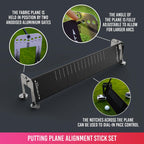 Puttout Putting Plane With Alignment Sticks And Gates