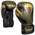 Venum Impact Boxing Gloves-Khaki/Gold - 10Oz