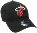 New Era Nba Miami Heat Core Classic 9Twenty Adjustable Cap, Black, One Size
