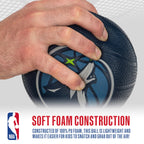 Franklin Sports Nba Minnesota Timberwolves Mini Foam Basketball - Kids 5.5'' Inch Toy Basketball For Over The Door + Mini Indoor