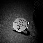Golf Ball Marker With Magnetic Hat Clip Golf Gift For Husband Boyfriend Dad - I Love You More Than You Love Golf' - Golf Accesso