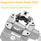 Venzo Convert Peloton Pedals To Dual Function - Compatible With Shimano Spd Adaptor Converter & Look Delta - For Peloton Bike &
