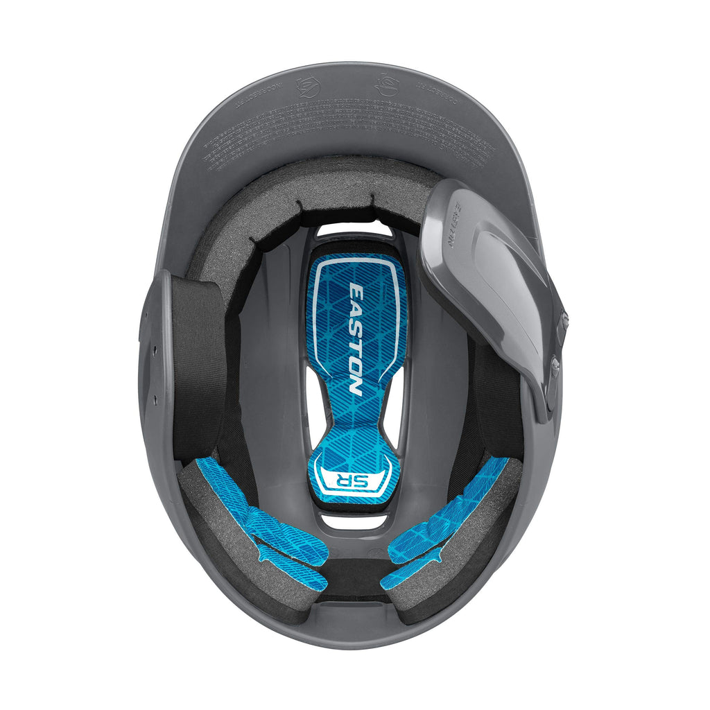 Easton Z5 2.0 Batting Helmet W/ Universal Jaw Guard, Baseball Softball, Junior, Matte Charcoal