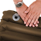 Snugpak Basecamp Ops Air Mat With Built In Foot Pump And Non-Slip Bottom, Coyote