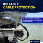 Five Oceans 8-Inch Line Steering Cable Boot - Fo2045