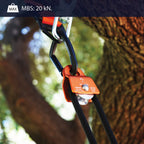 Fusion Climb Mirco Aluminum Side Swing Pulley, Single Pulley 20Kn For Backyard Zipline, Trolly, Swing Pulley, Climbing Rescue, R