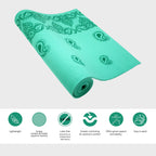 Wai Lana Incense Yoga & Pilates Mat, Aquamarine