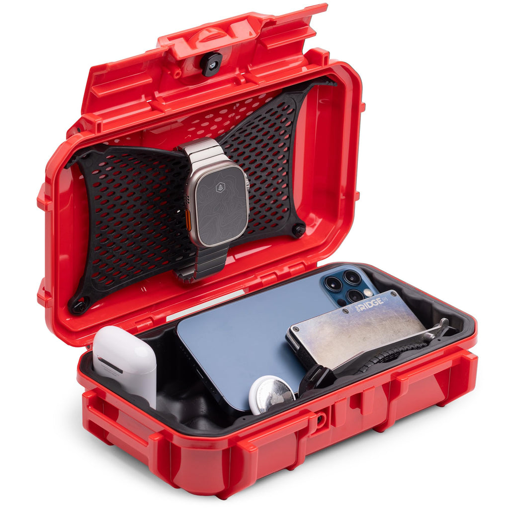 Evergreen 56 Toughbox - Edc Dry Box Protective Case Usa Made For Organization Of Cameras, Phones, Camping, Fishing, Hiking, Wate