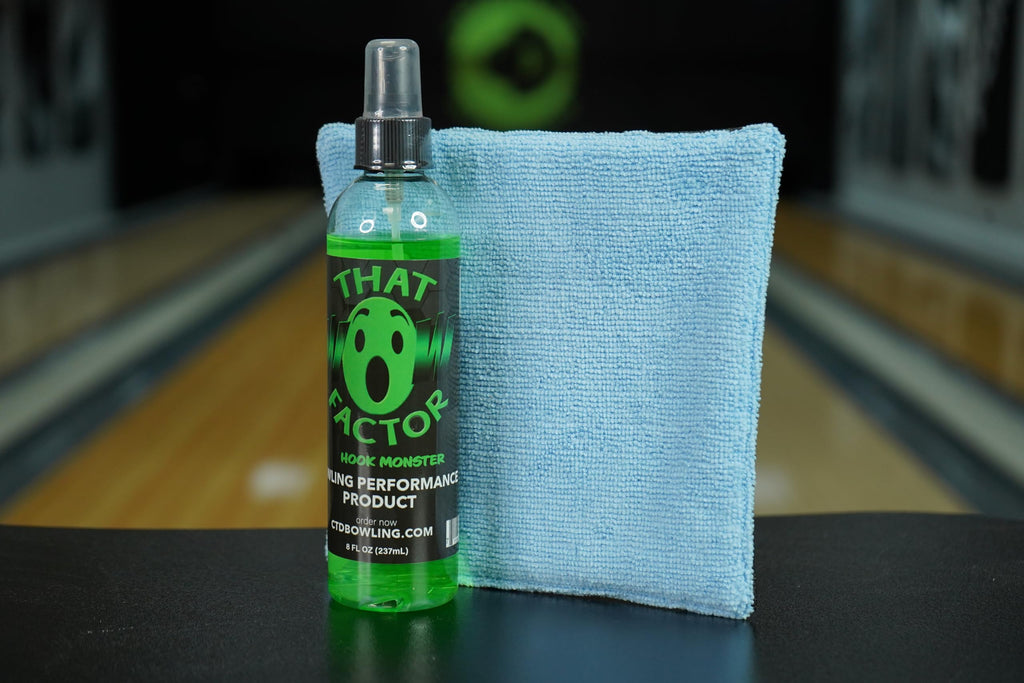 Ctd Power Pad  Microfiber Bowling Ball Cleaning Towel  Bowling Ball Cleaner  Removes Dirt & Oil  Bowling Supplies & Accessories