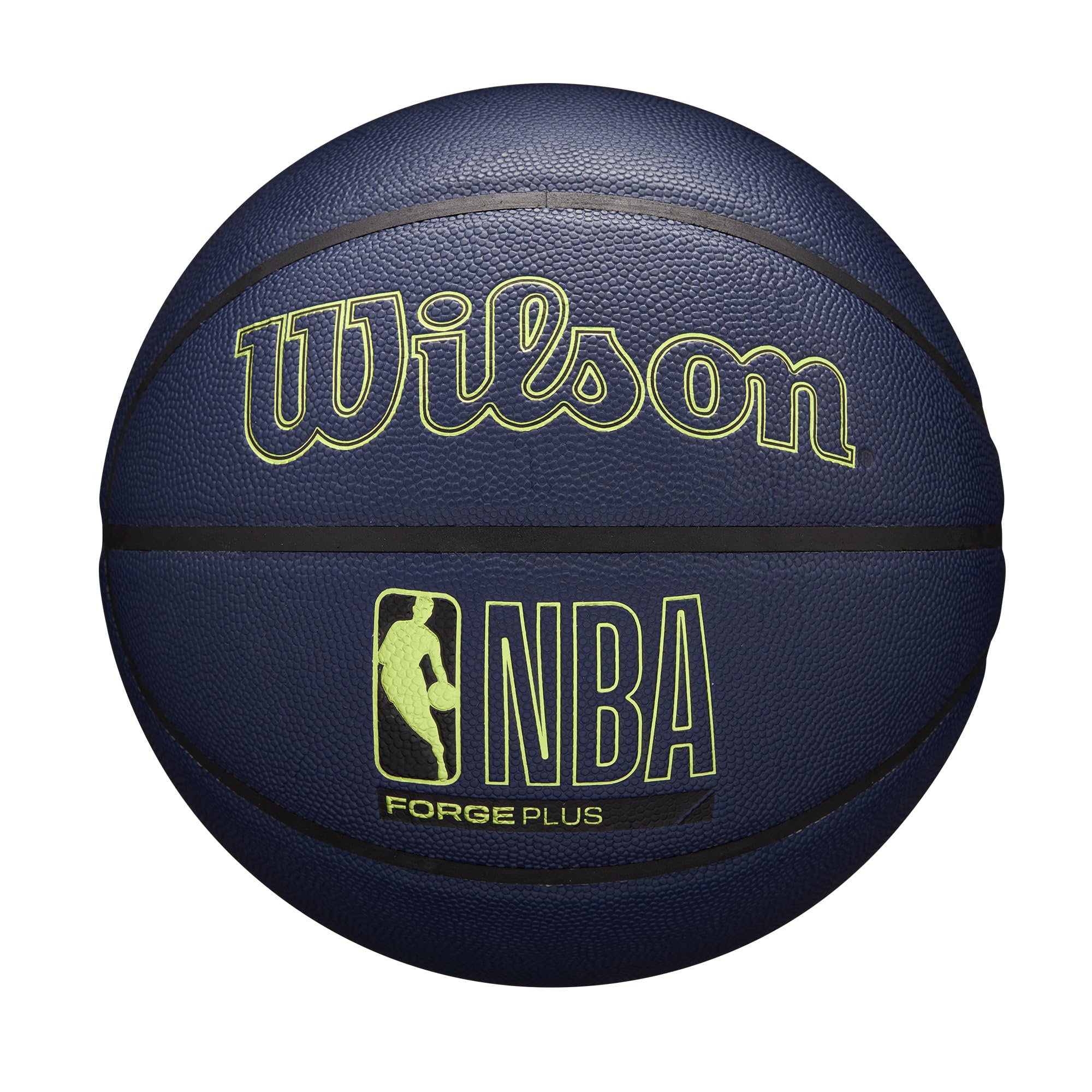 Wilson Nba Forge Plus Indoor/Outdoor Basketball - Navy Blue, Size 6-28.5''