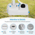 Yitahome Portable Sink Camping Hand Washing Station With 17 L Wash Basin Stand And Carry Bag, Rolling Wheels, Soap Dispenser, To