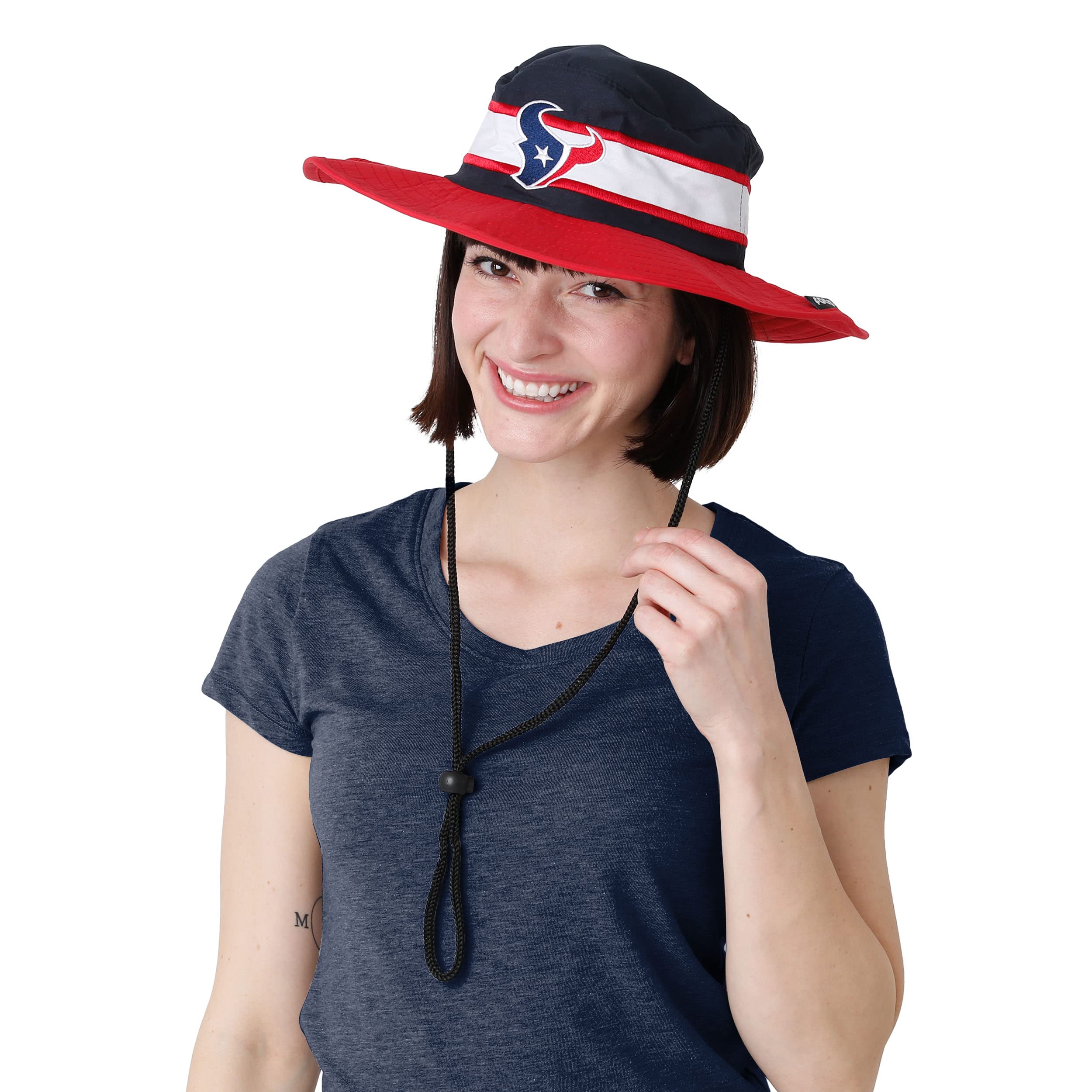 Foco Houston Texans Nfl Team Stripe Boonie Hat