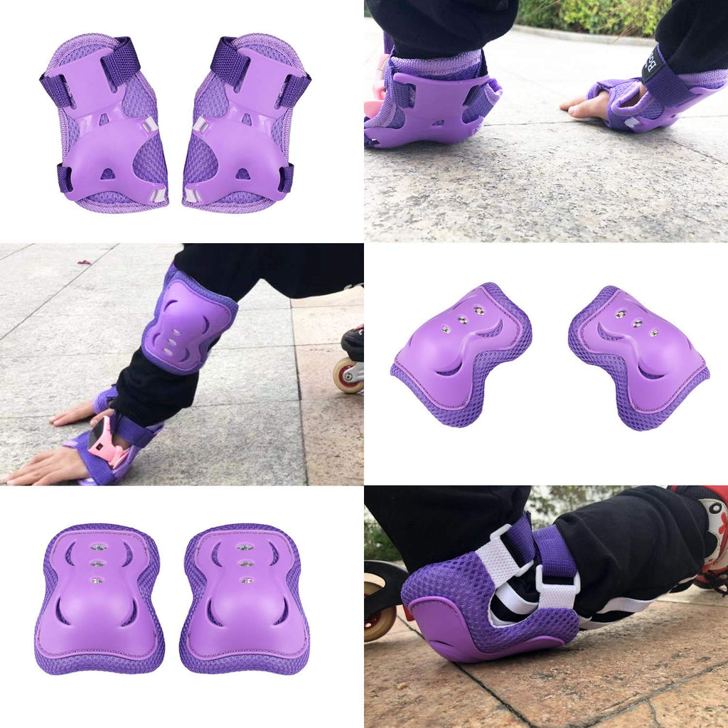 Kids/Youth Knee Pad Elbow Pads Guards Protective Gear Set For Roller Skates Cycling Bmx Bike Skateboard Inline Skatings Scooter
