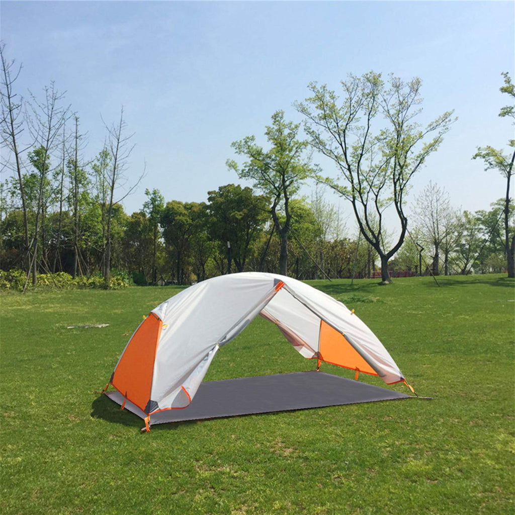 Redcamp Lightweight Tent Footprint For 1-2 Person Tent, 87''X55'' Multifunctional Waterproof Camping Tarp For Outdoor Hiking