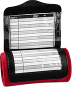 Champro Triple Wristband Playbook, Youth, Scarlet