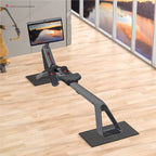 Crostice Double Mat Compatible With Peloton Bike, Row & Concept 2 Rowing Machine, Thickness 6Mm, Bike Trainer Accessories, 11.8X