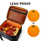 Tourit Cooler Bag 48-Can Insulated Soft Cooler Large Collapsible Cooler Bag 32L Lunch Coolers For Picnic, Beach, Work, Trip, Bla