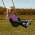 Swing-N-Slide Ws 4773 Extreme Heavy Duty Swing Seat Set Outdoor Playground Swings With Coated Chains & Quick Links, Green, Pack