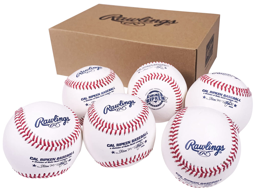 Rawlings  Cal Ripken League Baseballs  Competition Grade  Rcal1  Youth/14U  6 Count