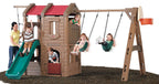 Step2 Naturally Playful Adventure Lodge Swing Set and Play Center