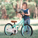 Royalbaby Terra Ez Kids Bike, Easy Learn Balancing To Biking, 14 Inch Balance & Pedal Bicycle, Instant Assembly Toddlers Boys Gi
