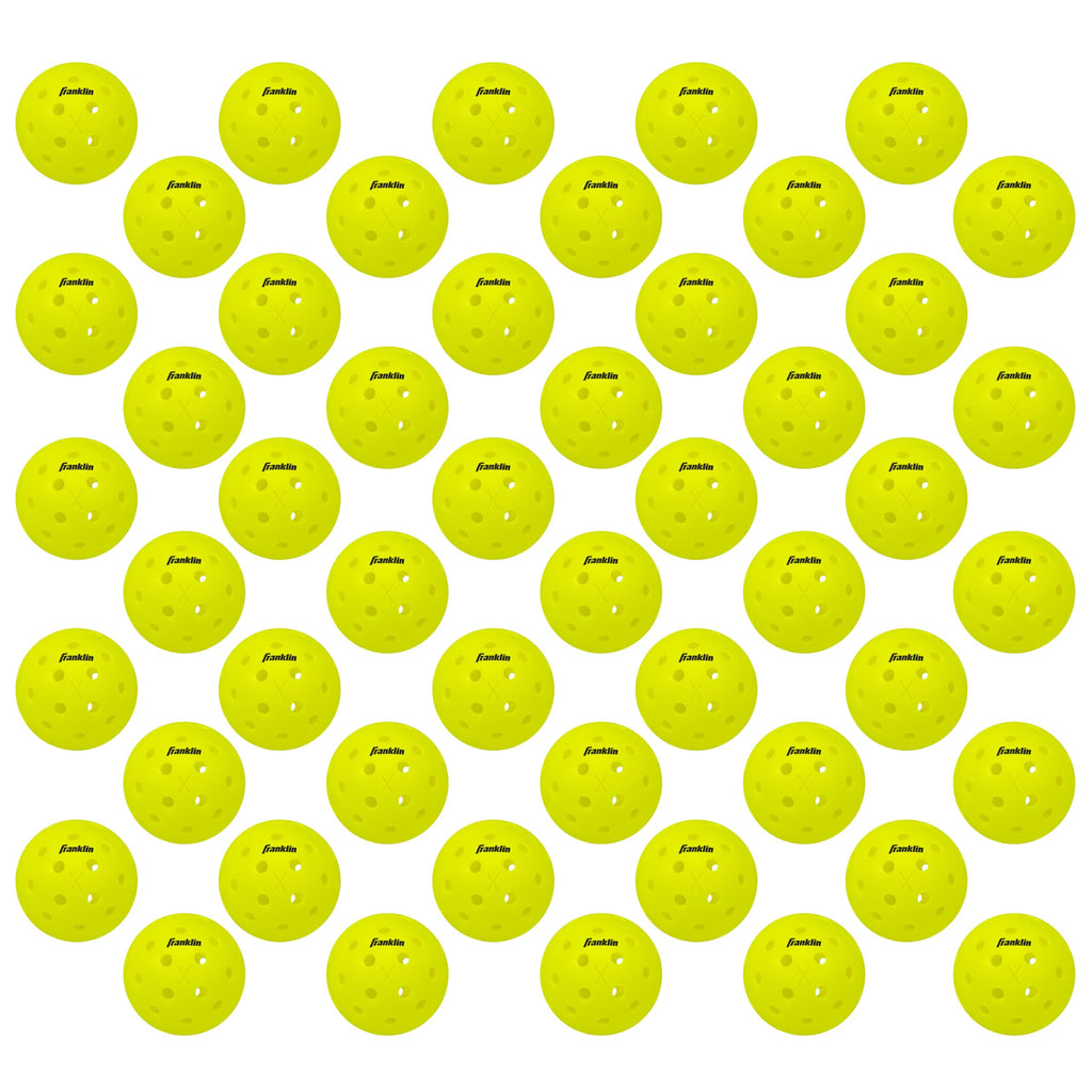 Franklin Sports X-40 Outdoor Pickleballs - Usa Pickleball (Usapa) Official - Bulk Set Of Regulation Size Outdoor Balls - Officia