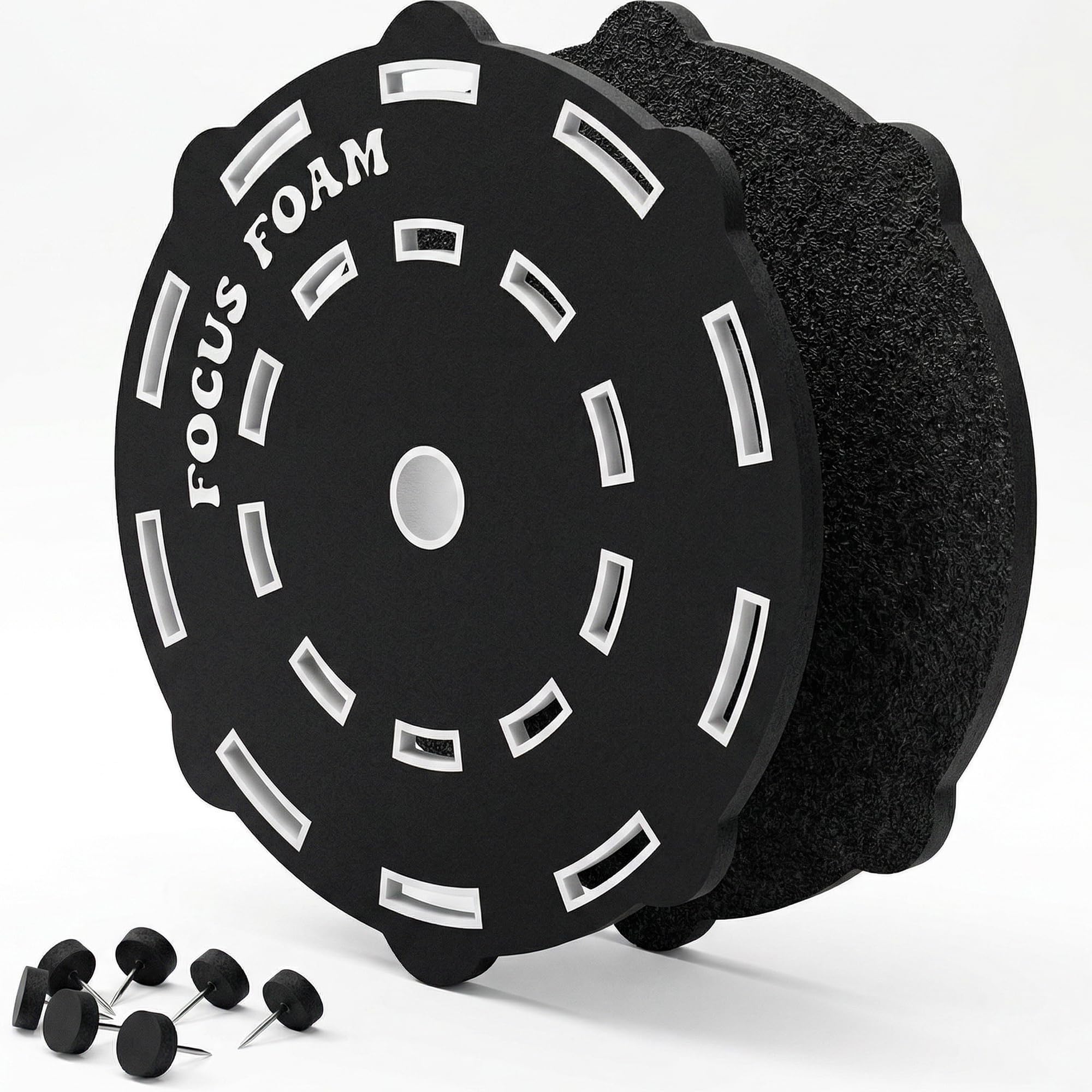 Focus Foam Steel Tip Dartboard Trainer Doubles Triples Form Fitting (Non Magnetic)