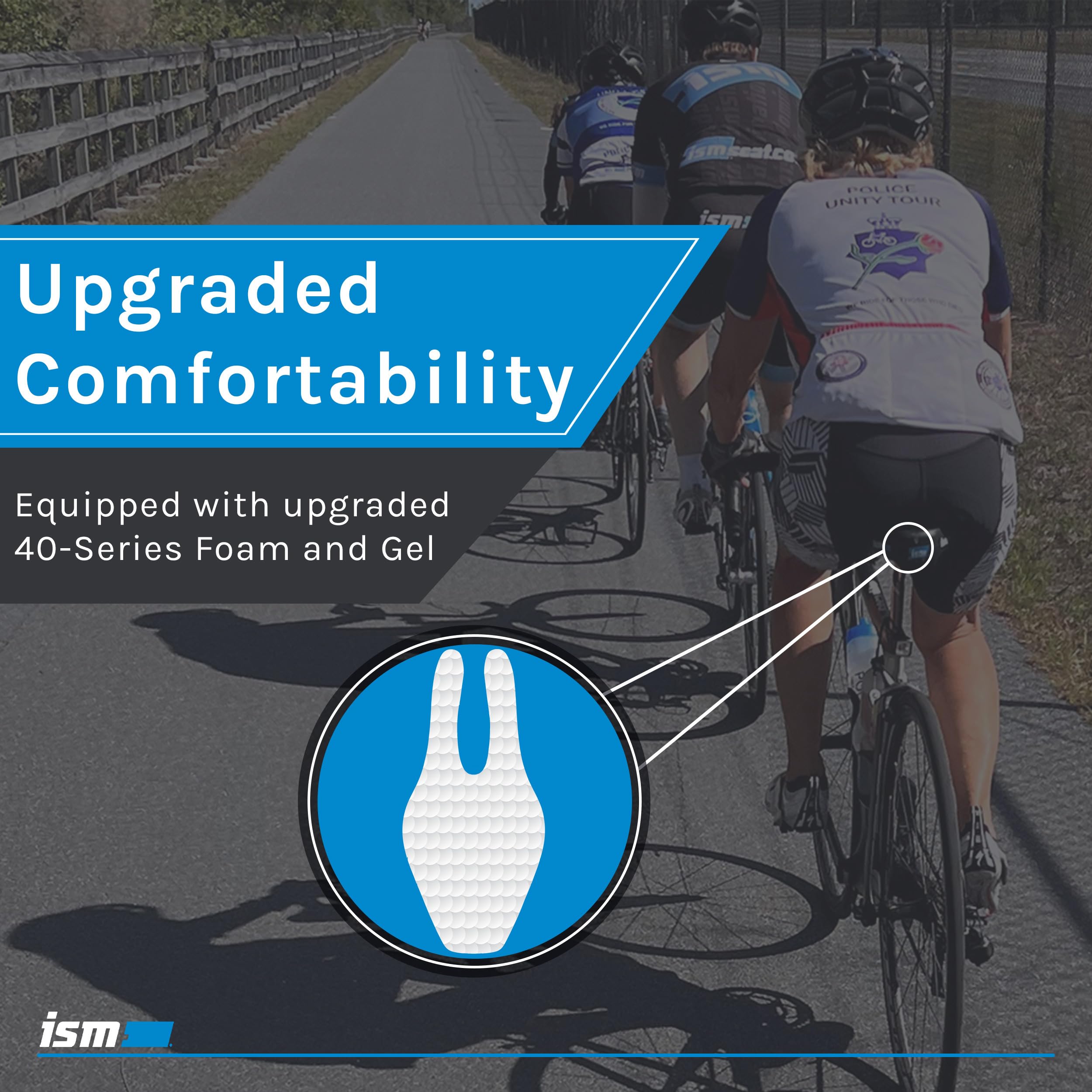 Ism Pn 3.1 Performance Narrow Saddle - Unisex (Black)