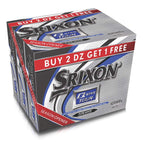 Srixon Q-Star Tour 3 Golf Balls, Whtie (Three Dozen)