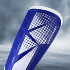 Vizari 'Vector' Slip-In Football Shin Pads For Adults - Blue - Size M