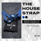Weightlifting House Lifting Wrist Straps - Hand Wraps For Olympic Lifting, Snatch, Pulls, And Deadlift Straps - Grip Strength Tr