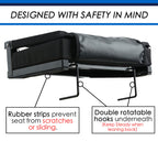 SPORT BEATS Stadium Seats with Back Support Bleacher Chairs with Back and Cushion Thick Padded Bleacher Seats Includes Shoulder