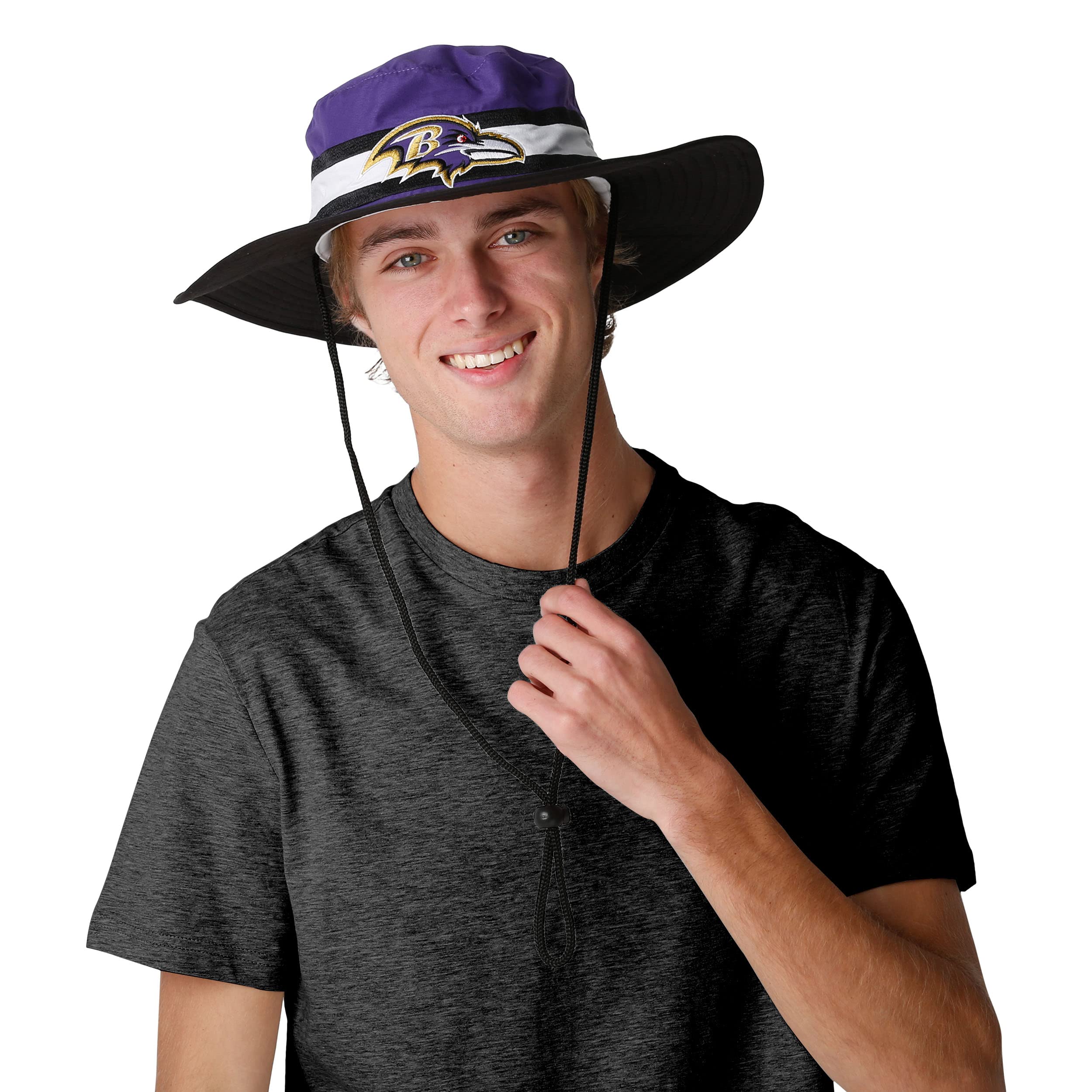Foco Baltimore Ravens Nfl Team Stripe Boonie Hat