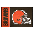 FANMATS - 8227 NFL Cleveland Browns Nylon Face Starter Rug 19x30