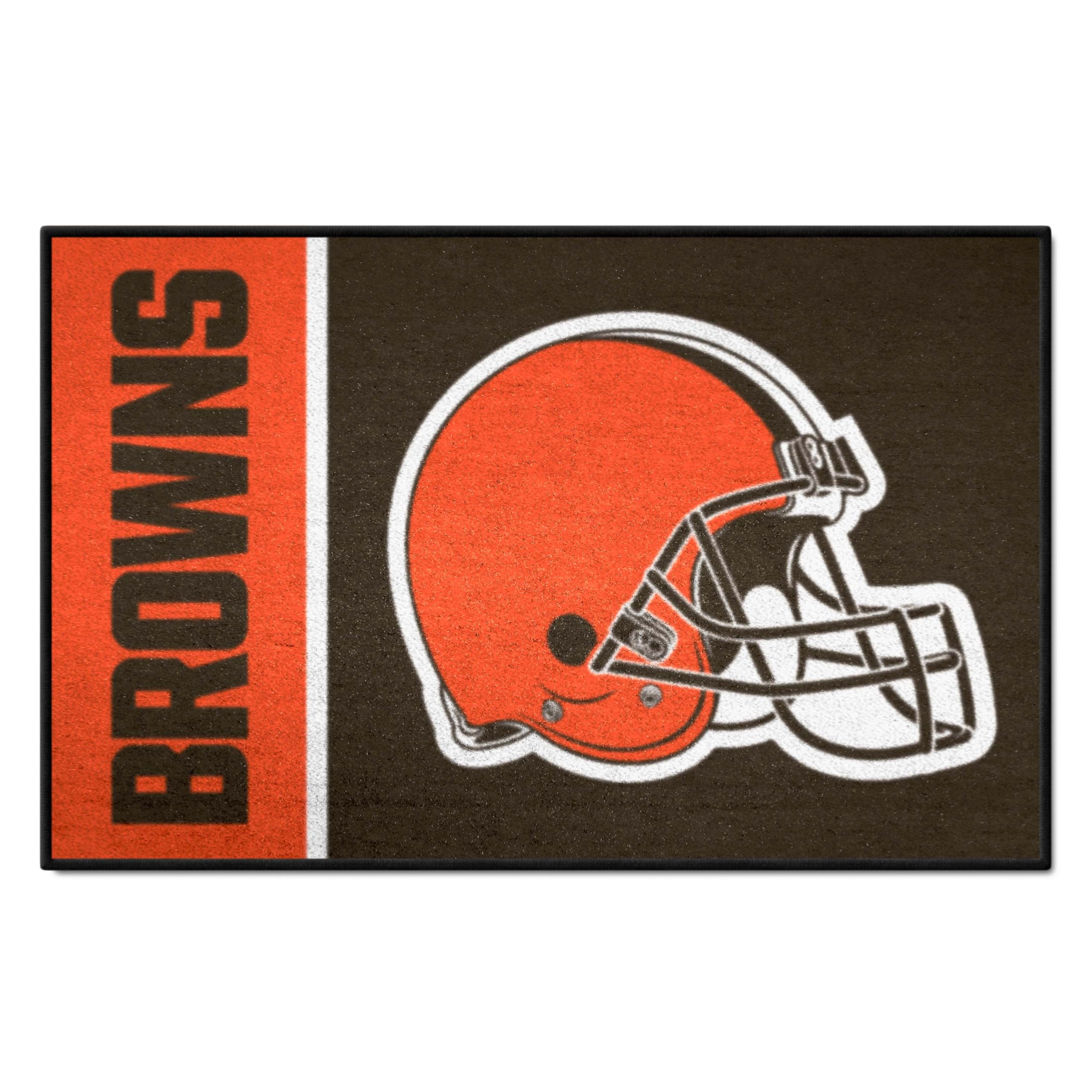 FANMATS - 8227 NFL Cleveland Browns Nylon Face Starter Rug 19x30